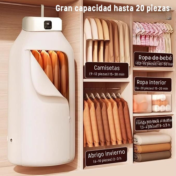 DAILYWEAR DRYER “Pequeña en espacio, gigante en resultados.”